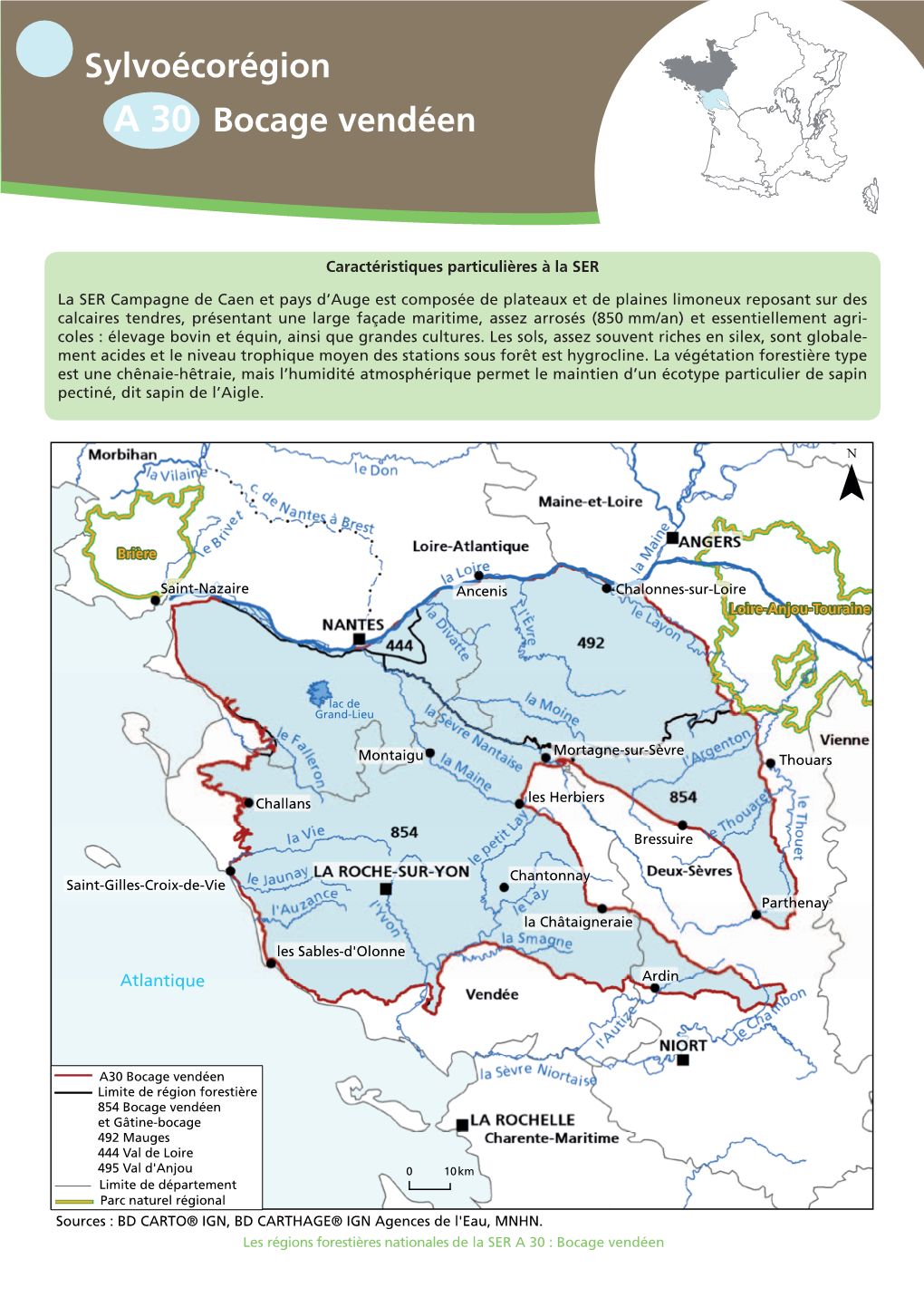 Sylvoécorégion a 30 Bocage Vendéen