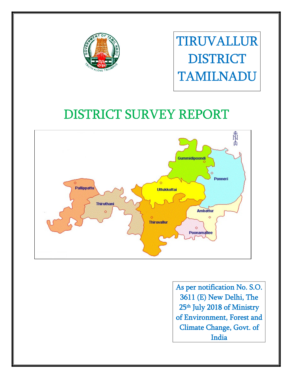 District Survey Report District Survey Report