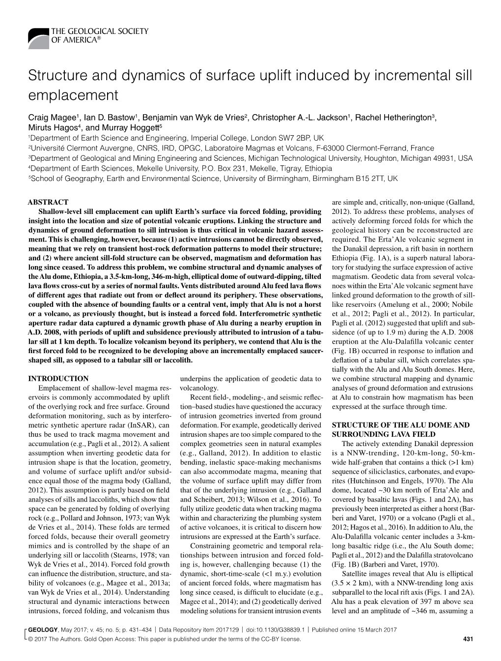 Structure and Dynamics of Surface Uplift Induced by Incremental Sill Emplacement