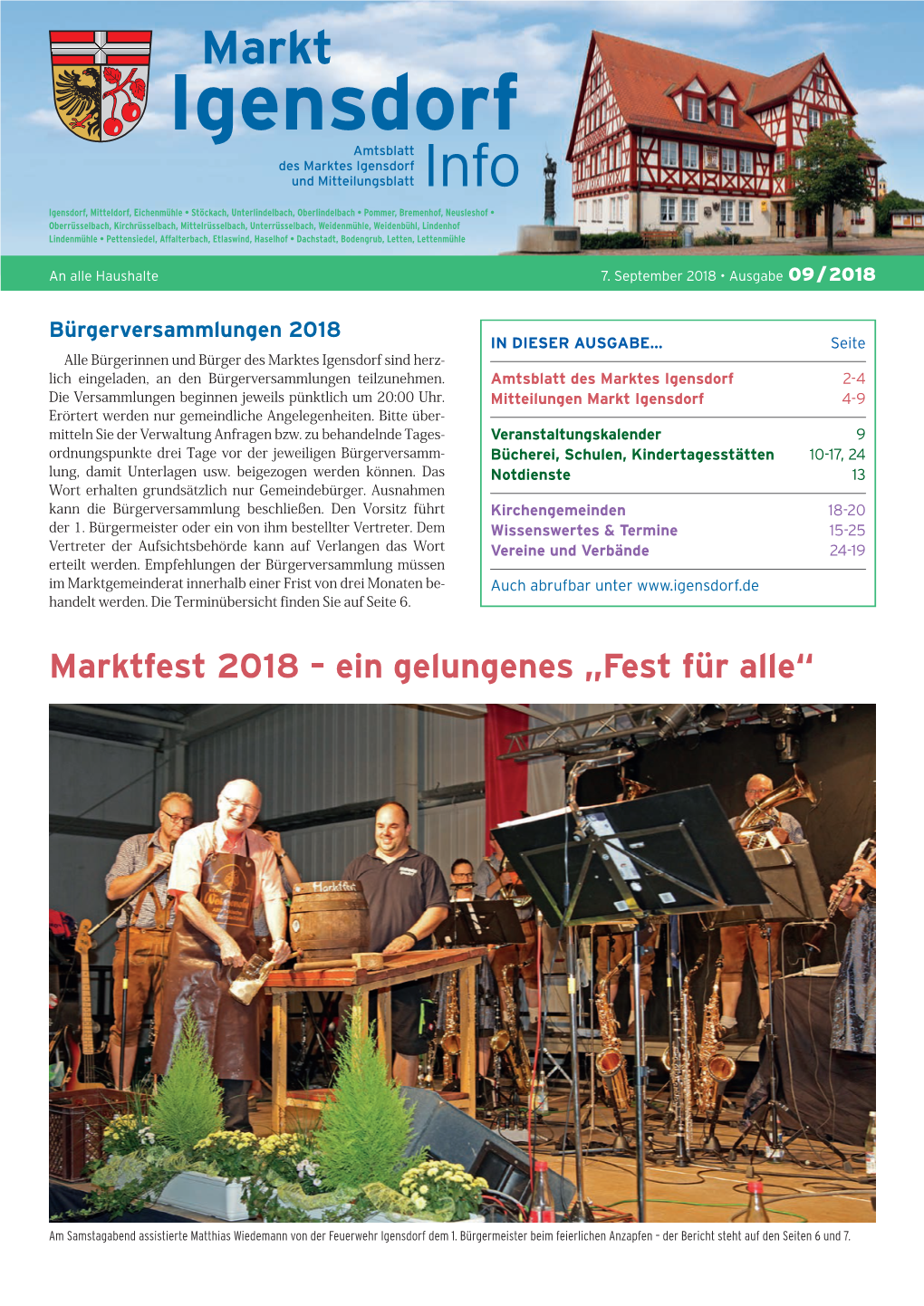 Marktfest 2018 – Ein Gelungenes „Fest Für Alle“