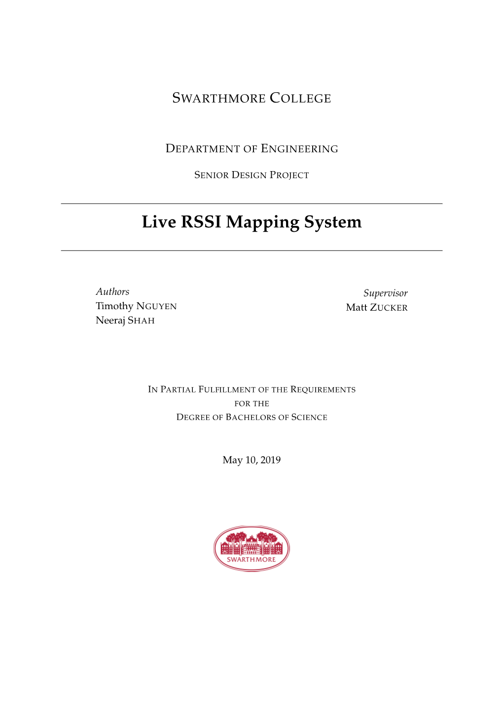 Live RSSI Mapping System