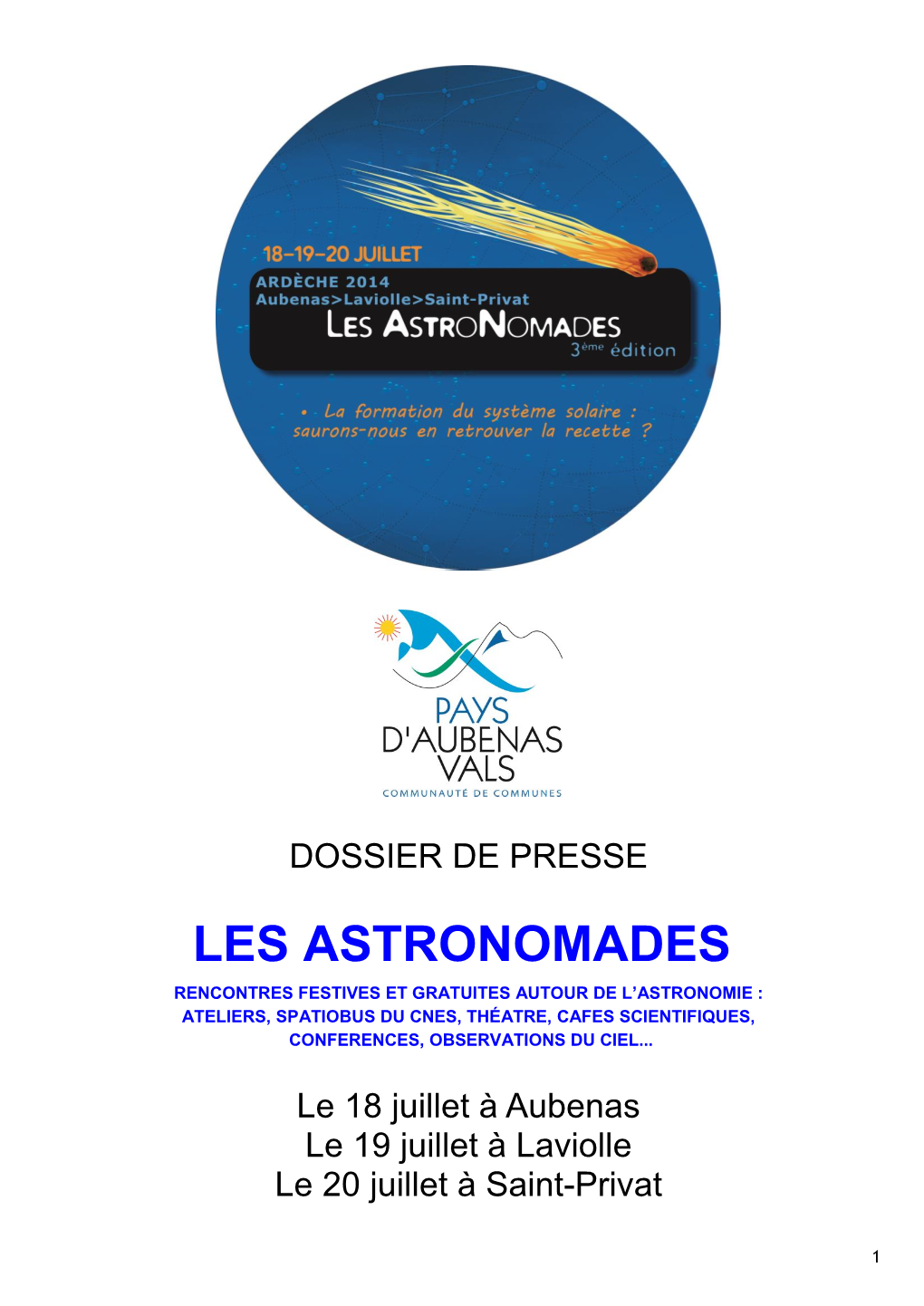 Les Astronomades