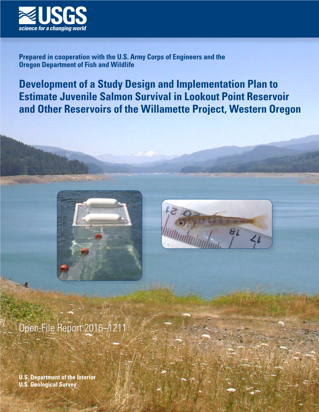 Development of a Study Design and Implementation Plan to Estimate Juvenile Salmon Survival in Lookout Point Reservoir and Other