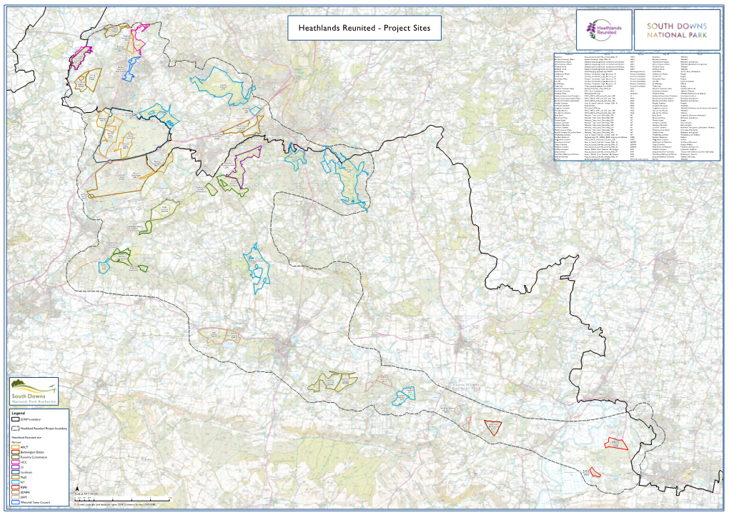 Heathlands Reunited - Project Sites