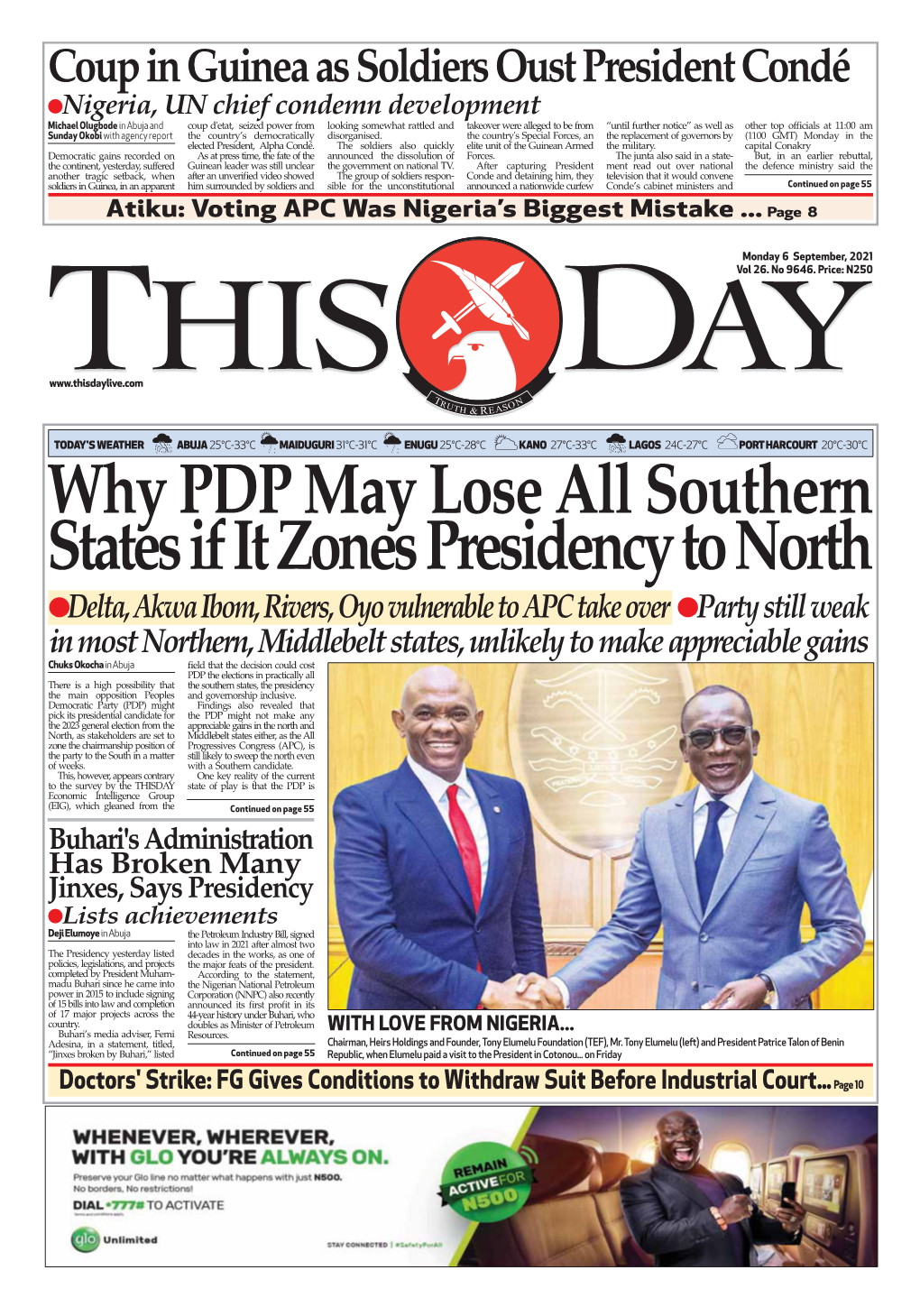 Why PDP May Lose All Southern States If It Zones Presidency to North