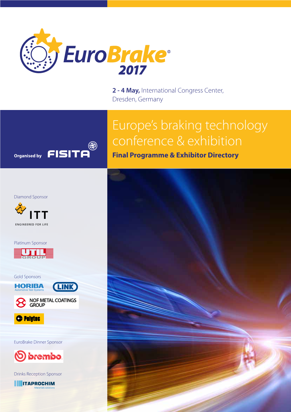 Europe's Braking Technology Conference & Exhibition