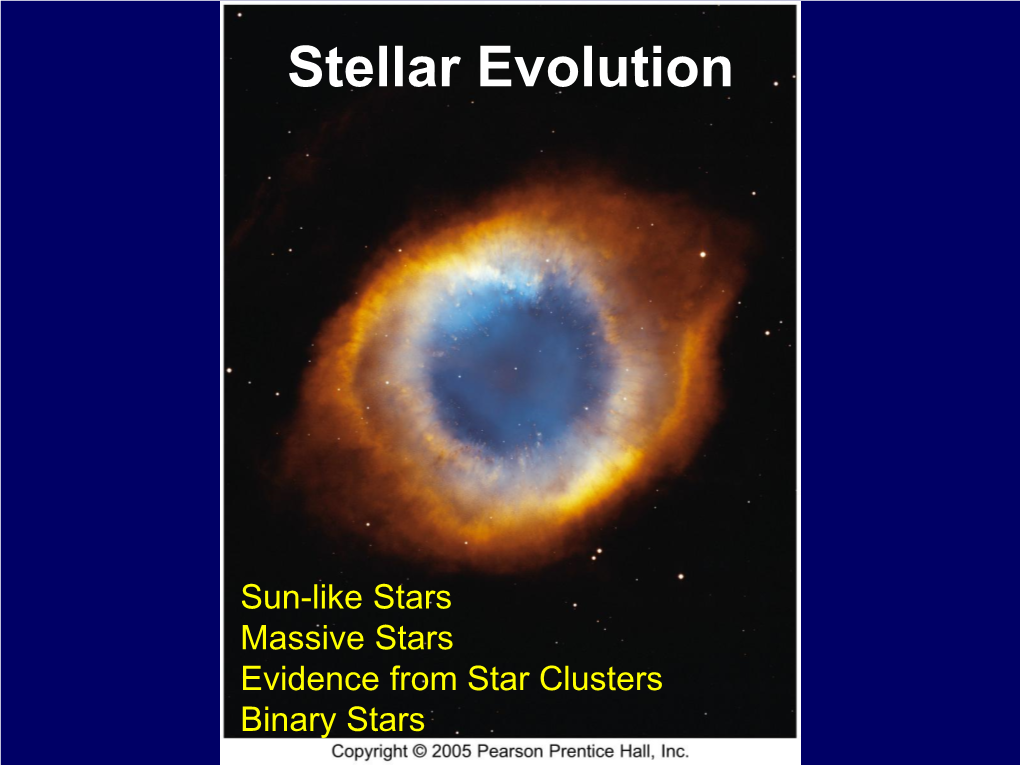 Stellar Evolution