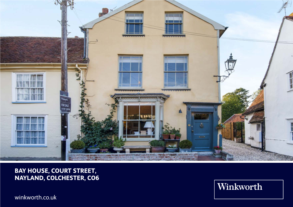 Winkworth.Co.Uk BAY HOUSE, COURT STREET, NAYLAND