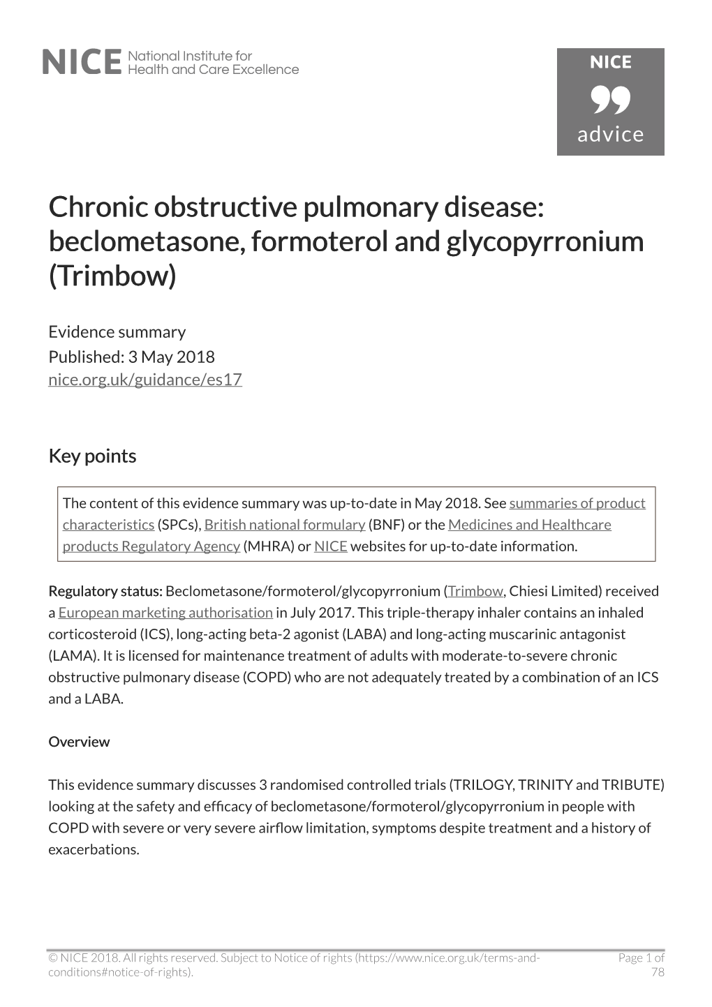 Chronic Obstructiv Chronic Obstructive Pulmonary Disease