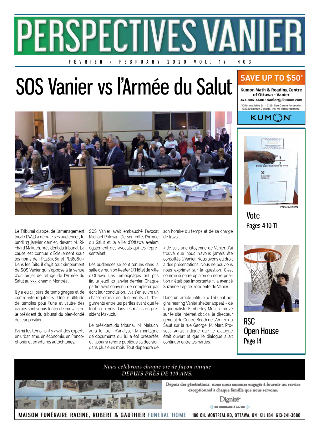 SOS Vanier Vs L'armée Du Salut