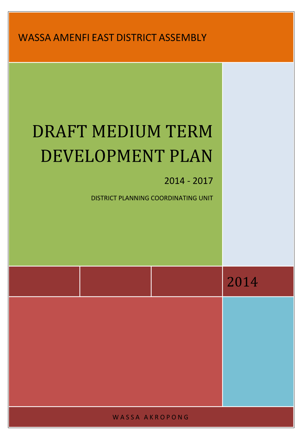 Draft Medium Term Development Plan