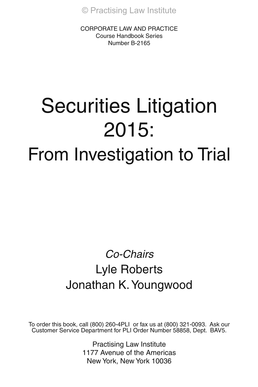 Corporate Scienter and Securities Fraud Liability