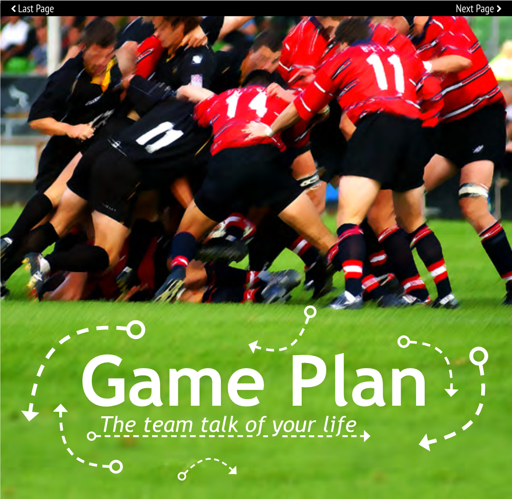 Game Plan the Team Talk of Your Life