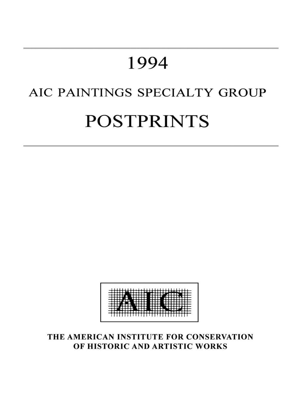 Paintings-Group-Postprints-Volume-7