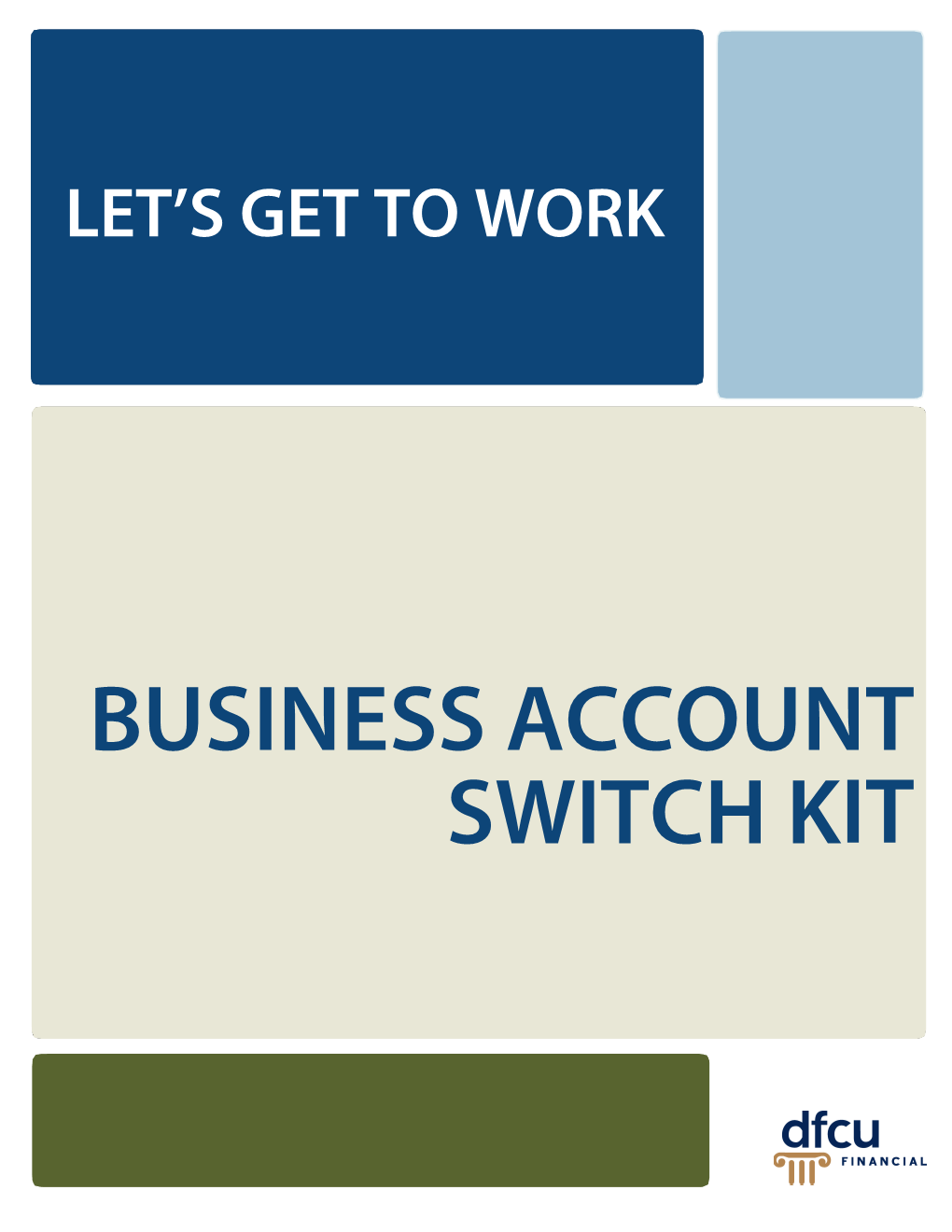 Business Account Switch Kit