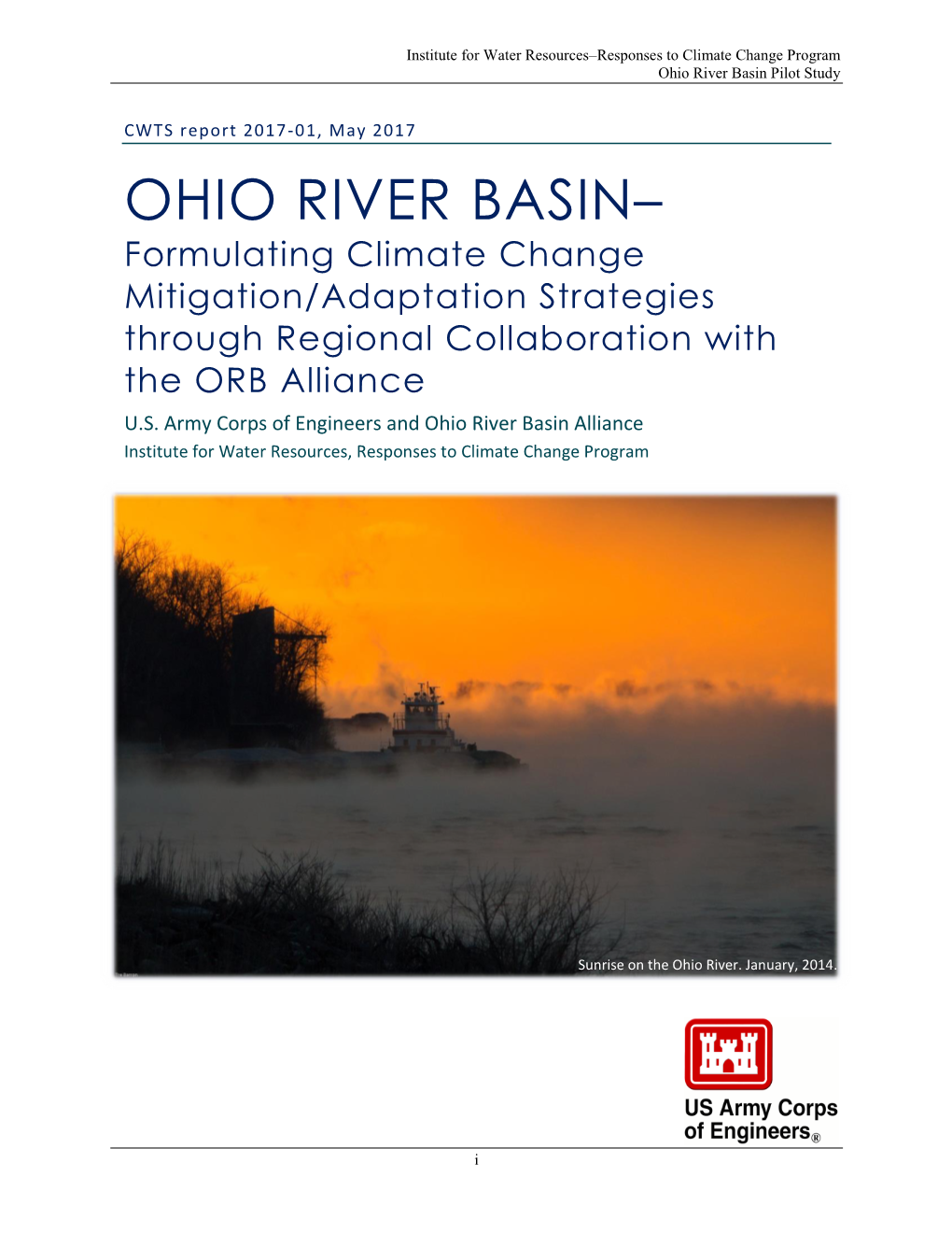Ohio River Basin Pilot Study