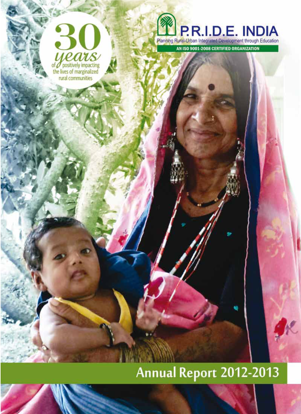 PRIDE India Annual Report 2012-13