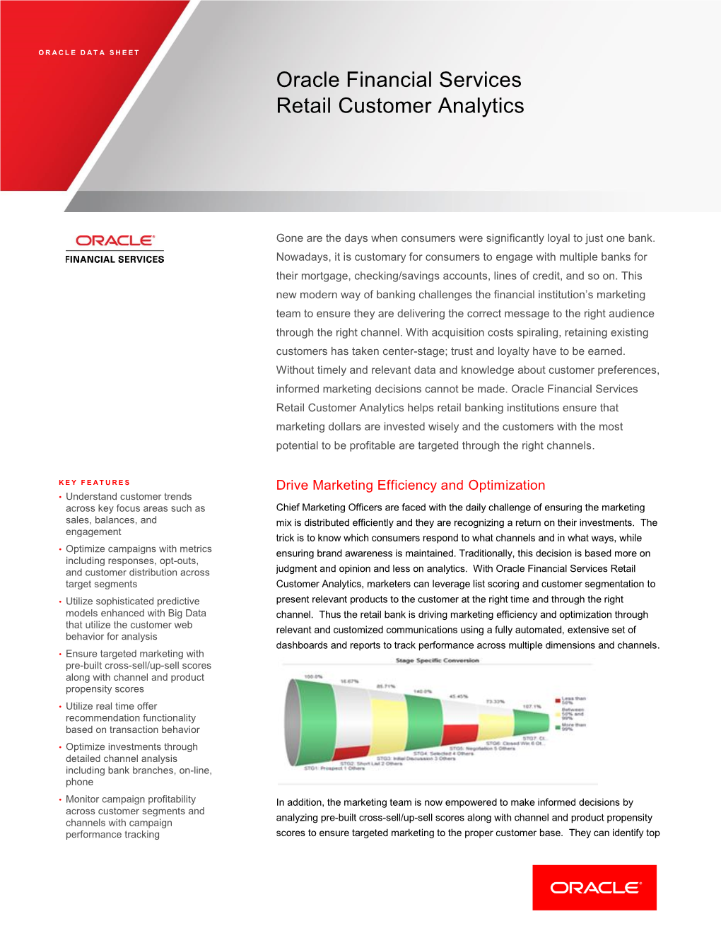 Oracle Financial Services Retail Customer Analytics