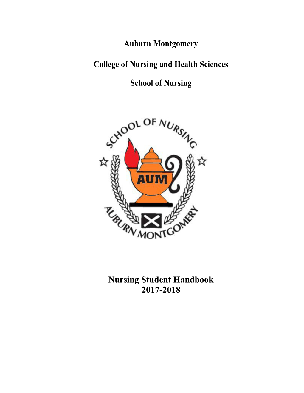 2018 Nursing Student Handbook