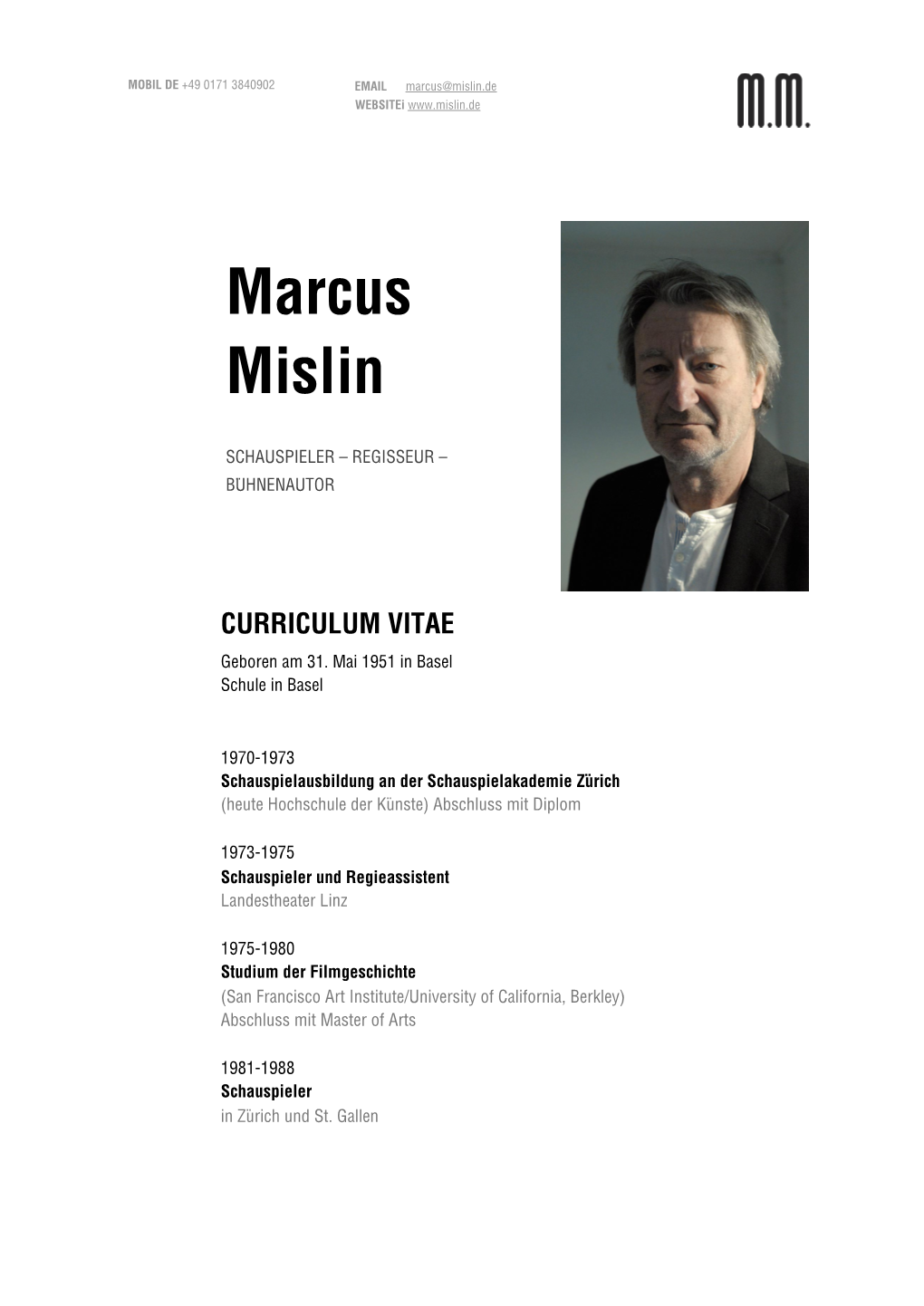 Marcus Mislin Vita.Pdf