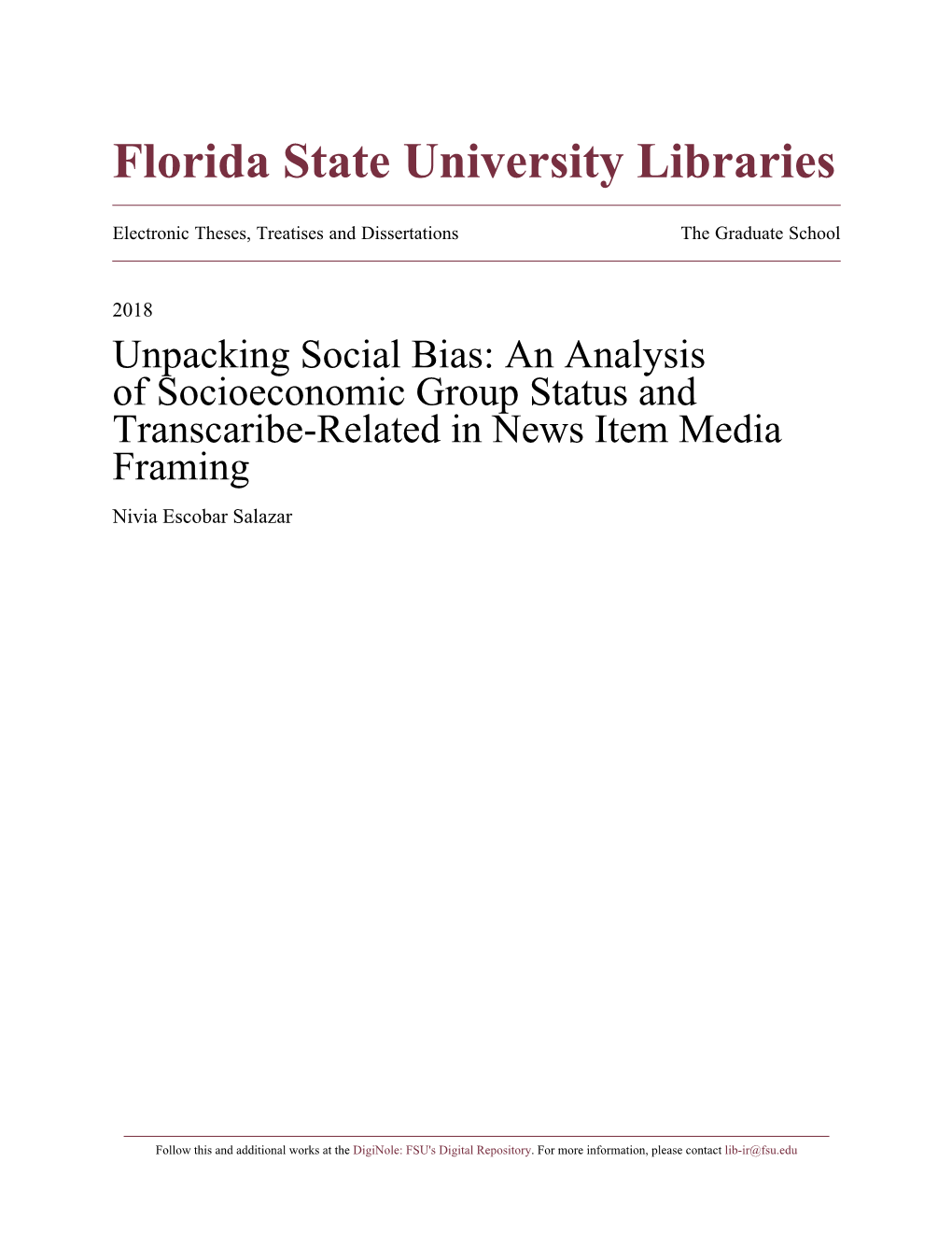 Florida State University Libraries