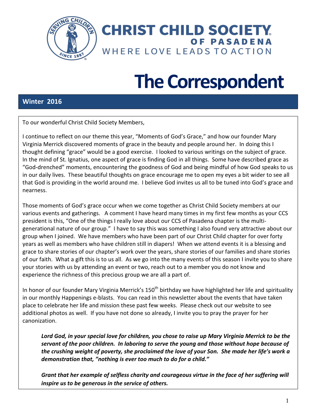 The Correspondent