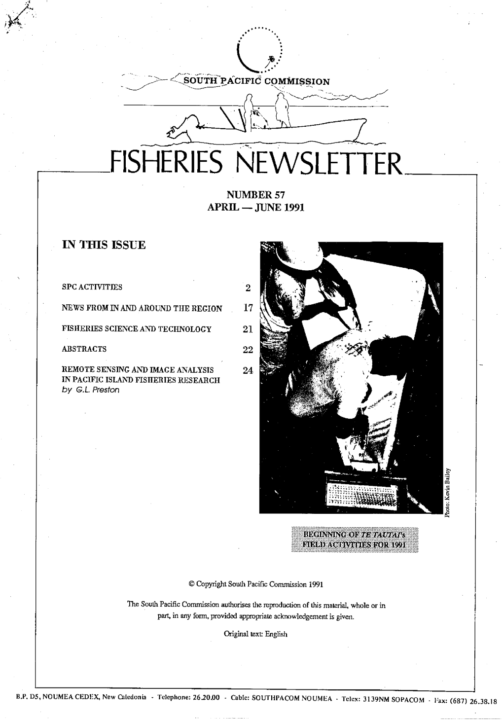 SPC Fisheries Newsletter #57 P