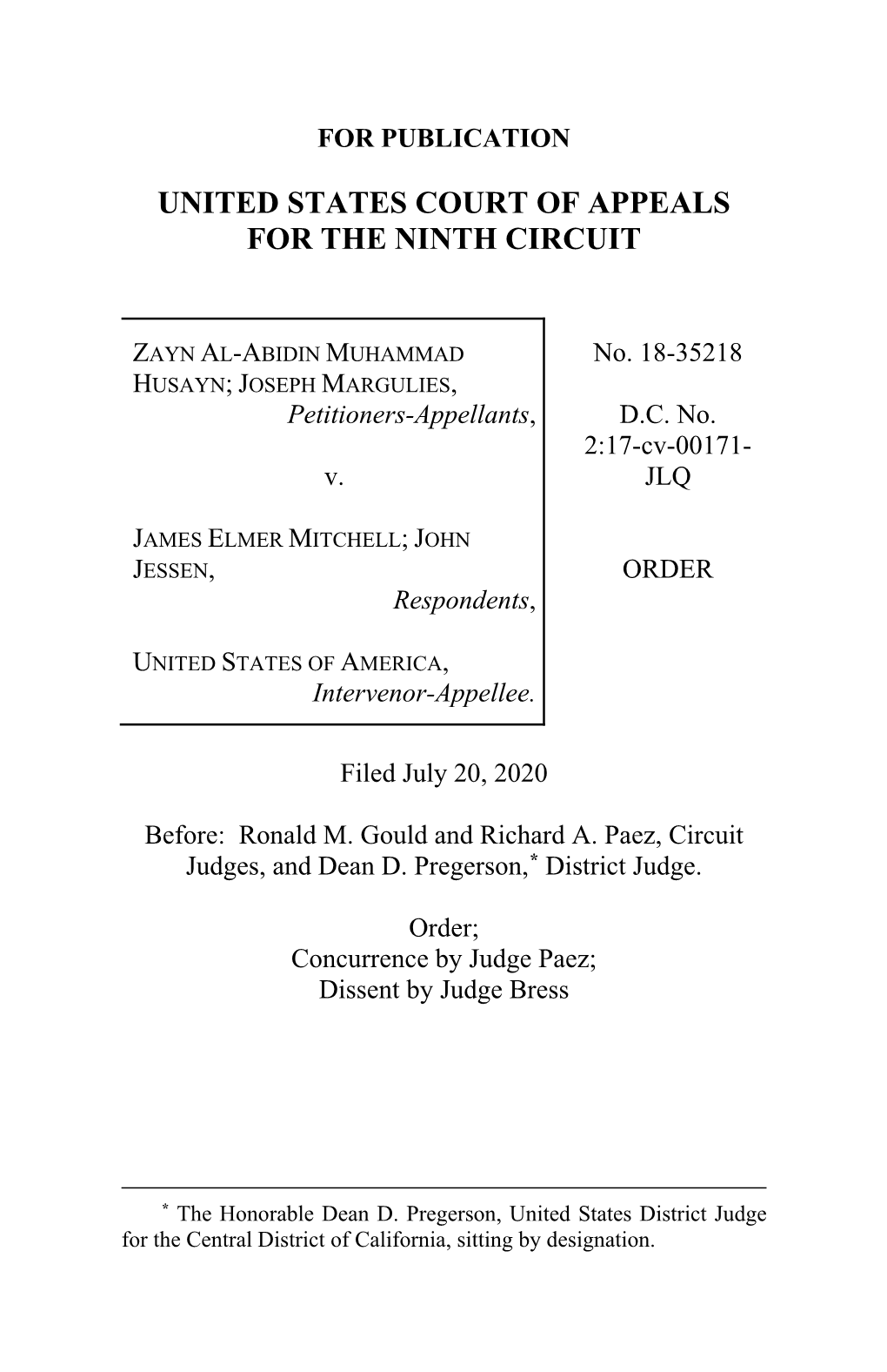 Husayn V. Mitchell, 938 F.3D 1123, 1137–38 (9Th Cir