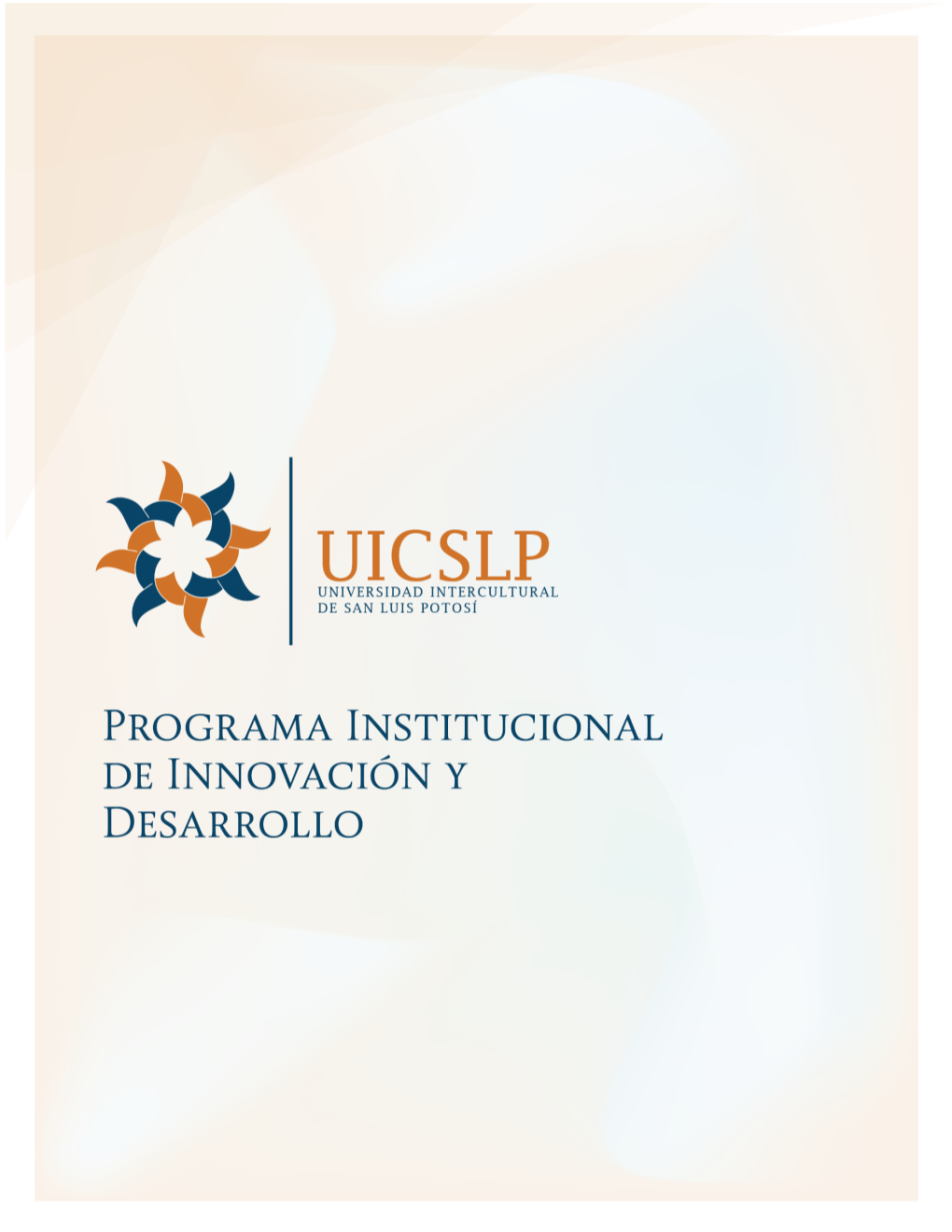 Programa Institucional De Innovación Y Desarrollo 2015 - 2021