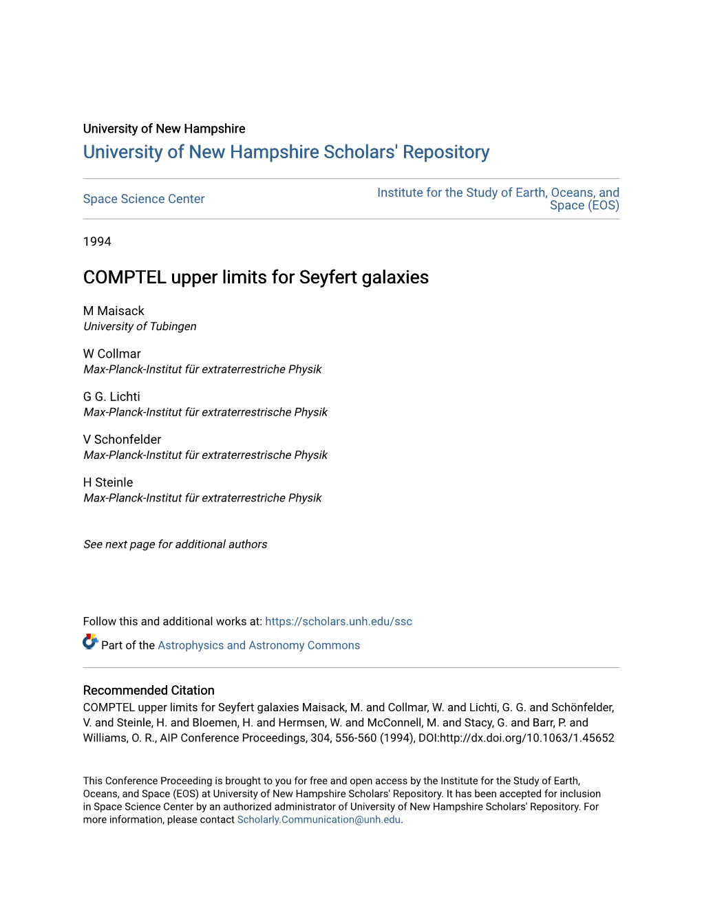 COMPTEL Upper Limits for Seyfert Galaxies