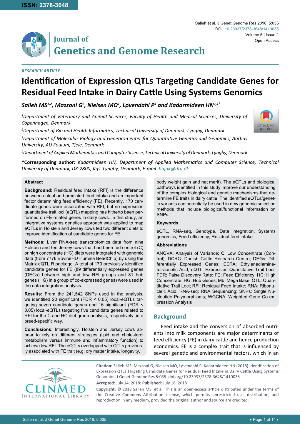 Identification of Expression Qtls Targeting Candidate Genes For