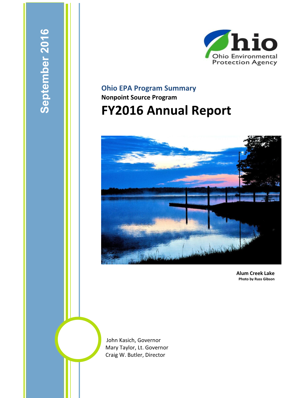 FFY16 Ohio Nonpoint Source Management Program Annual Report