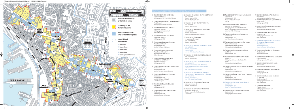 Administrative Boundary of the Historic Centre Outer Edge of the World Heritage Site Palazzi Inscribed on the UNESCO World Herit