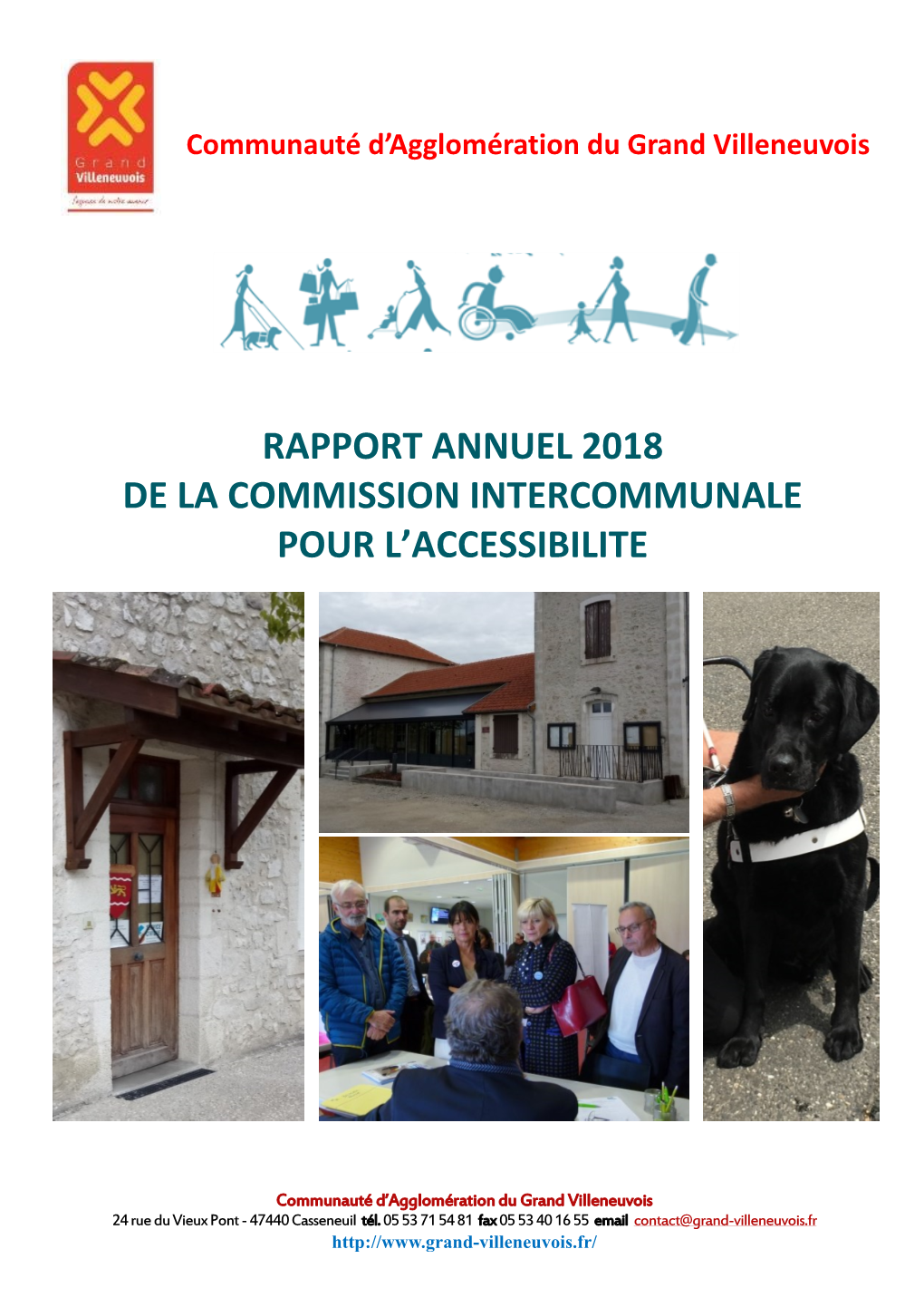 Rapport Annuel 2018 De La Commission Intercommunale Pour L'accessibilite