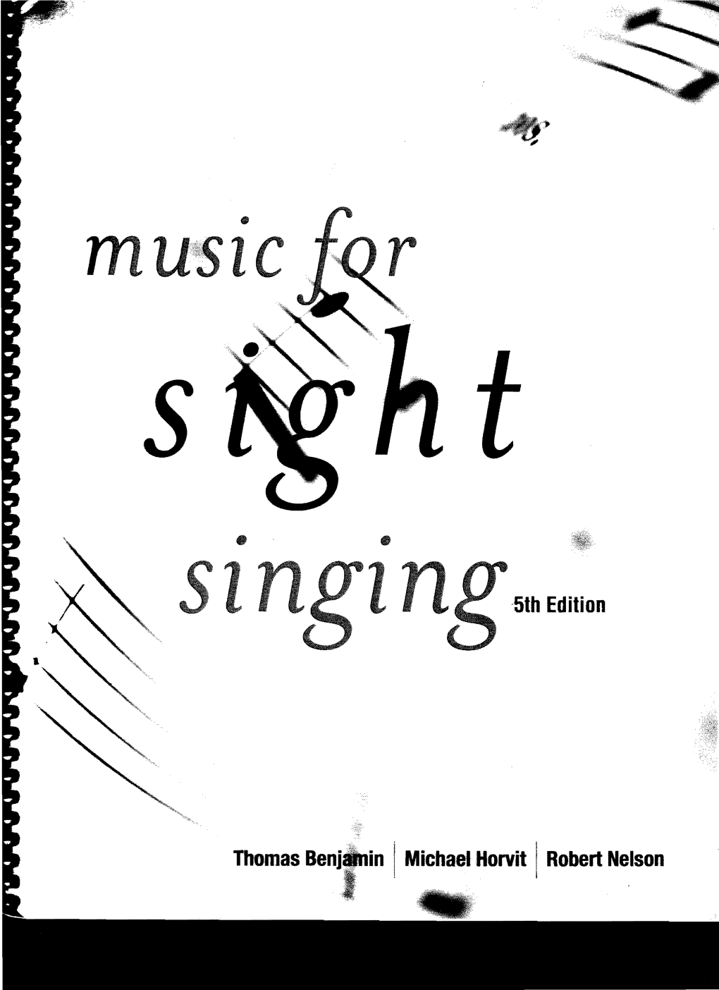 MUSIC for SIGHT SINGING