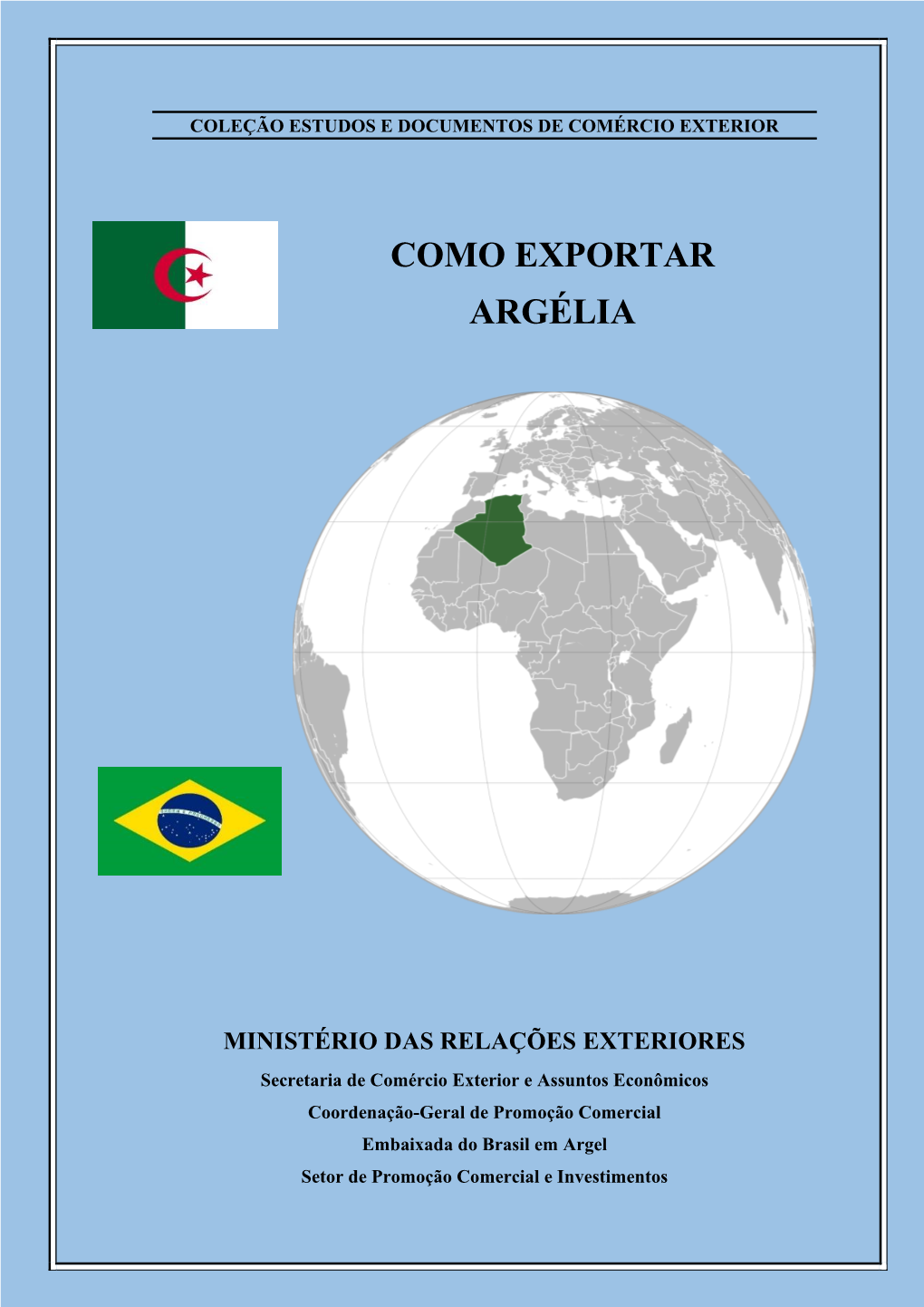 Como Exportar Argélia