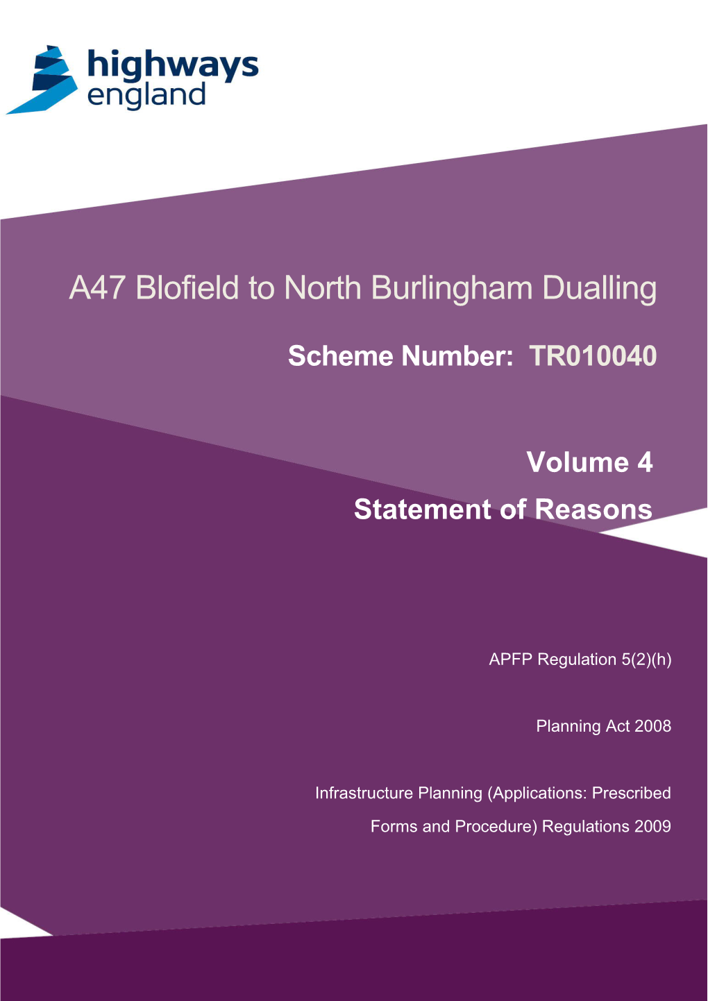 A47 Blofield to North Burlingham Dualling