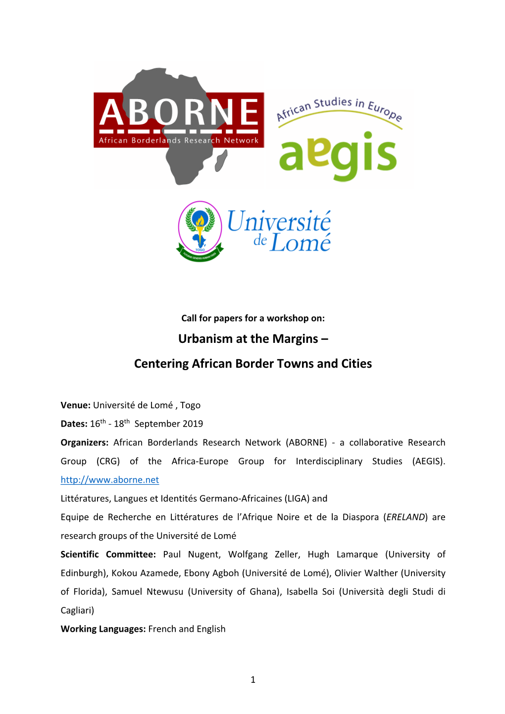 Cfp 2019 ABORNE Lome Final