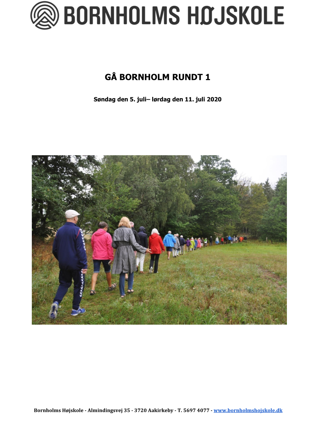 Gå Bornholm Rundt 1