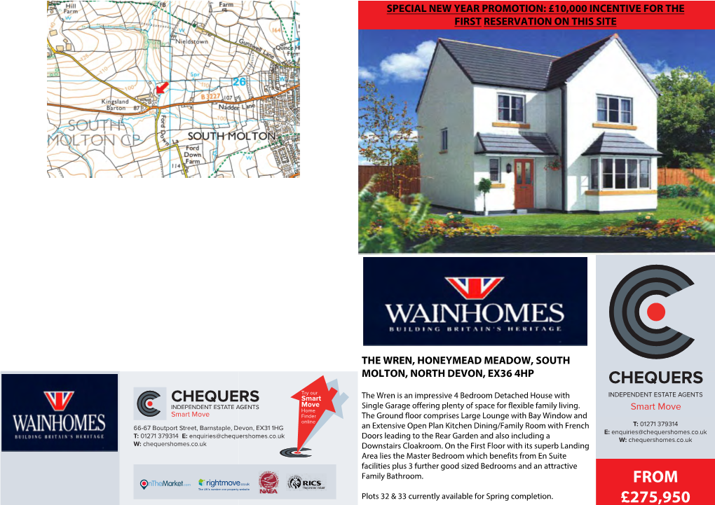 CHEQUERS E: Enquiries@Chequershomes.Co.Uk INDEPENDENT ESTATE AGENTS W: Chequershomes.Co.Uk