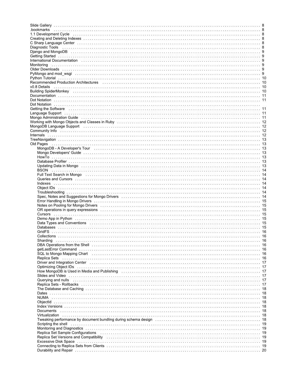 Django and Mongodb