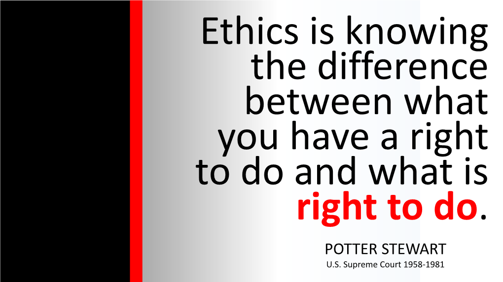 Ethics Presentation