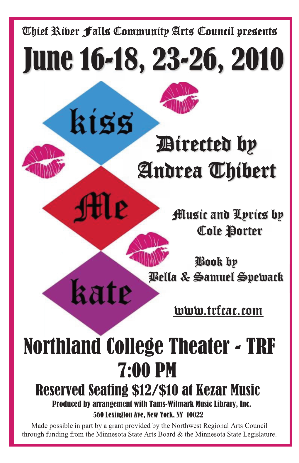 Kiss Me Kate.Indd