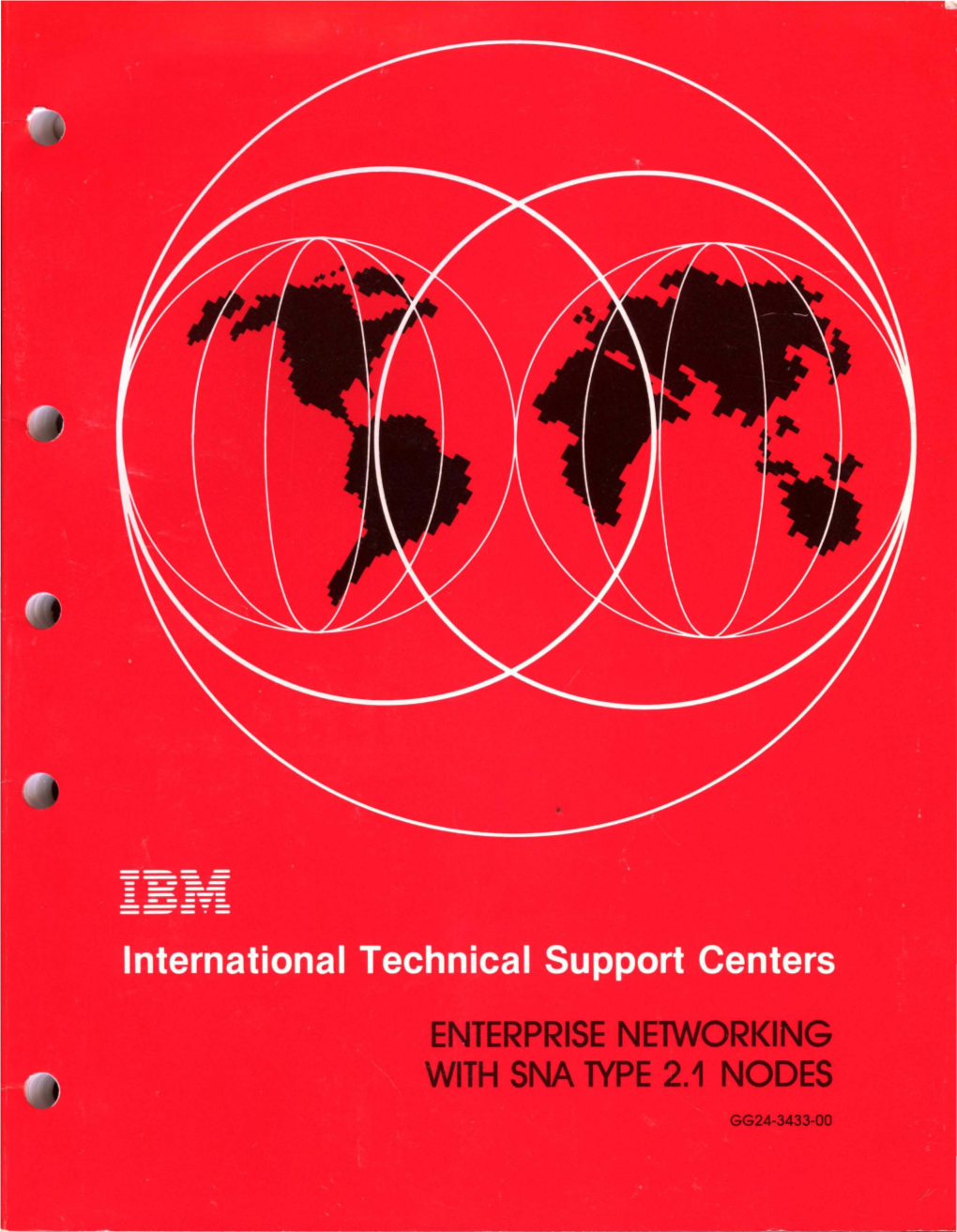 ENTERPRISE Nelworking with SNA TYPE 2.1 NODES