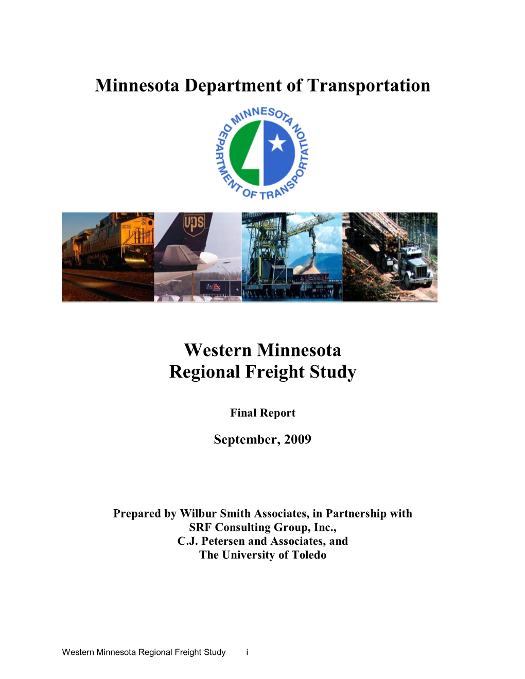 Western Minnesota Regional Freight Study