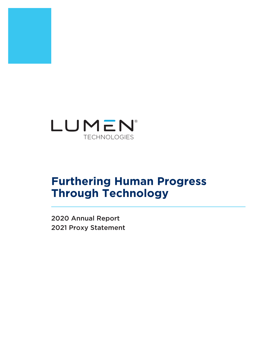 Furthering Human Progress Through Technology