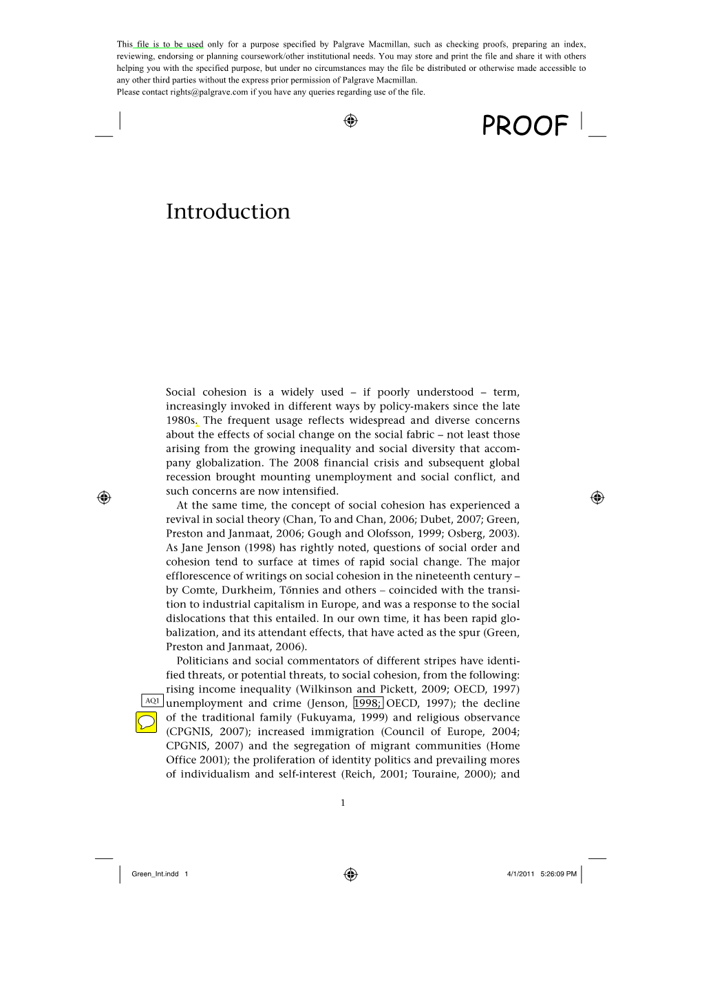 PDF Proofs of Manuscript