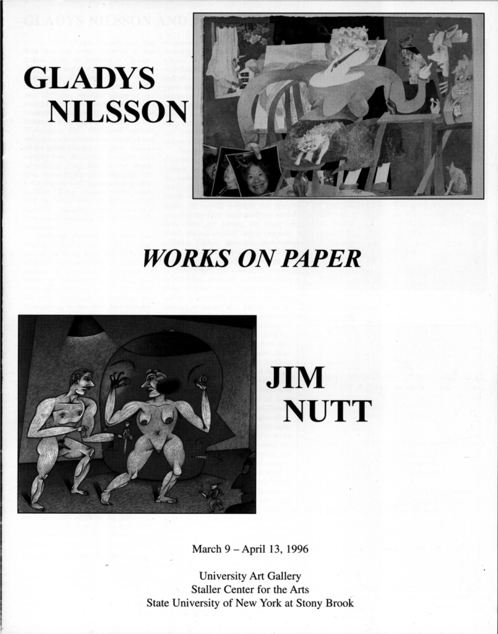 Gladys Nilsson and Jim Nutt