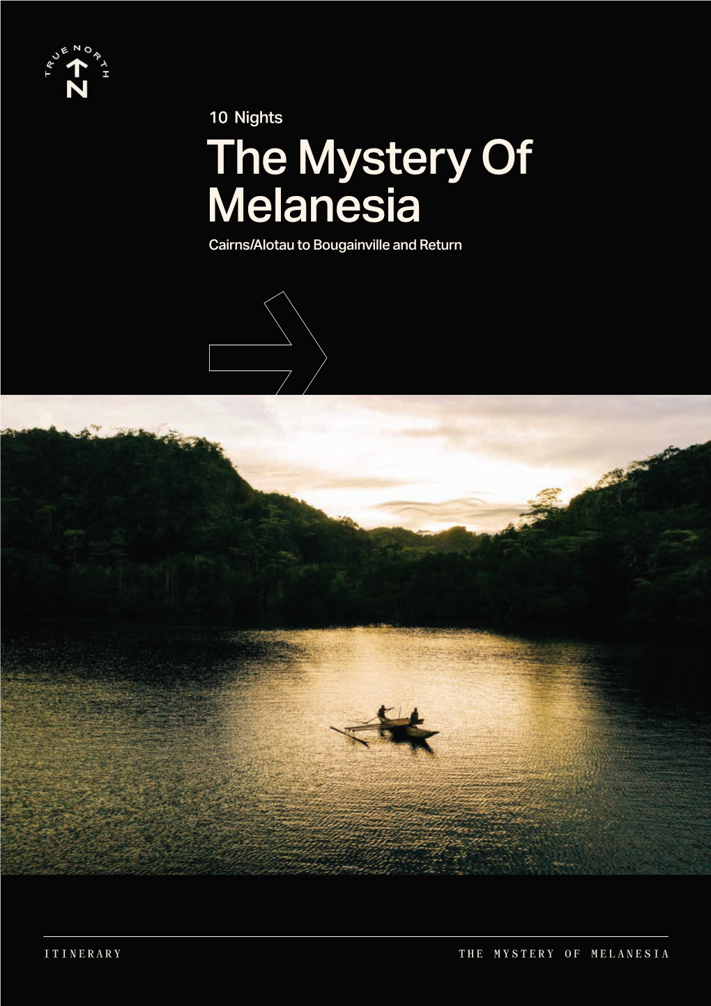 THE MYSTERY of MELANESIA Itinerary Map
