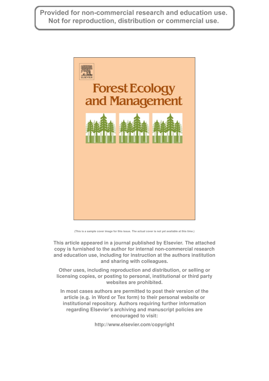 Forest Ecology and Management 286 (2012) 171–182
